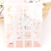 Puzzle en tissus double face. Collection Princesse licorne Entièrement fait main en Bretagne. Marine et sa machine