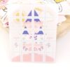 Puzzle en tissus double face. Collection Princesse licorne Entièrement fait main en Bretagne. Marine et sa machine