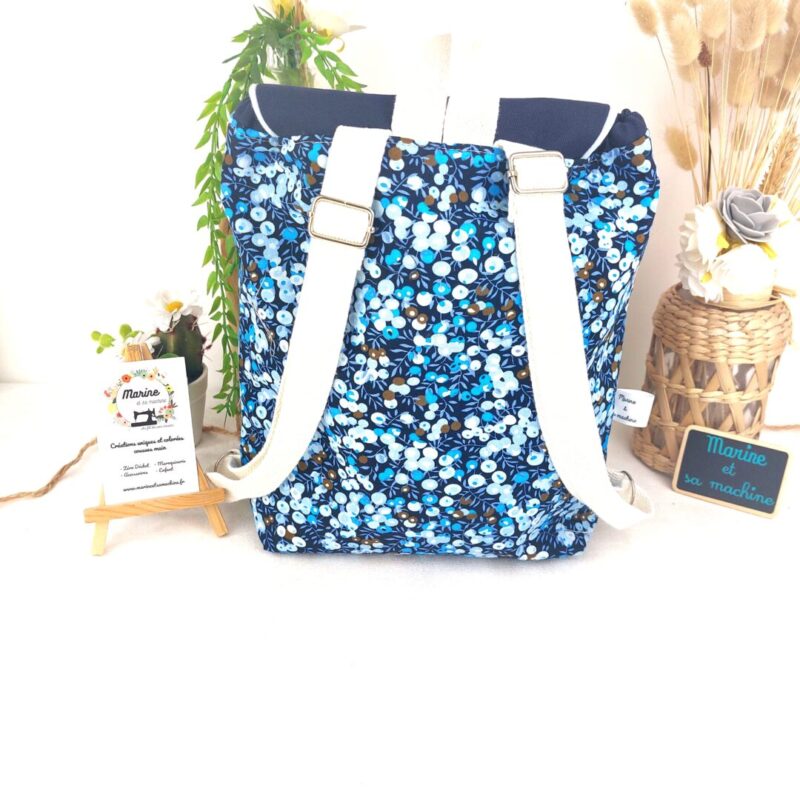 Sac à dos maternelle olivier marine