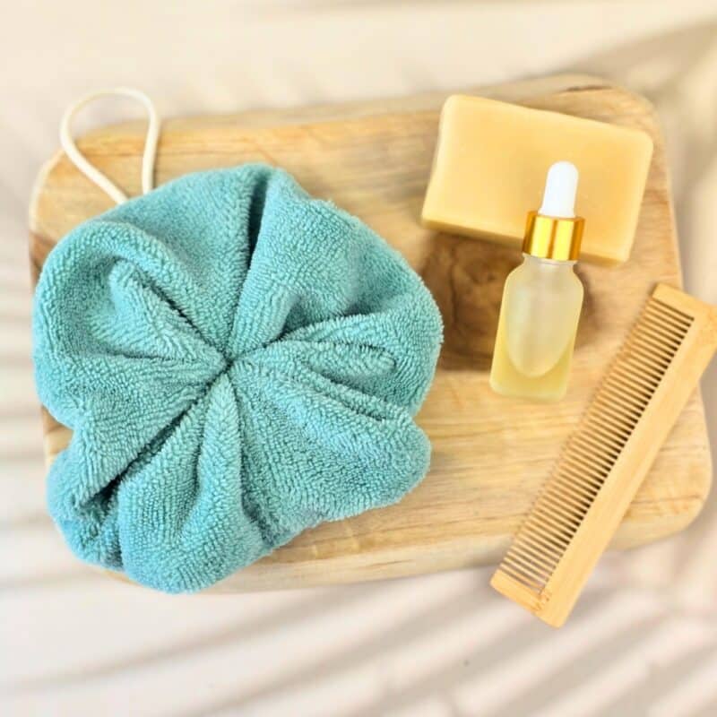 Fleur de douche lavable aventurine