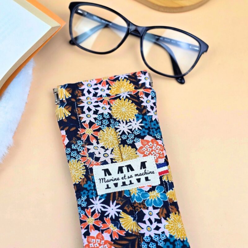 Etui pour lunettes Akemi Marine