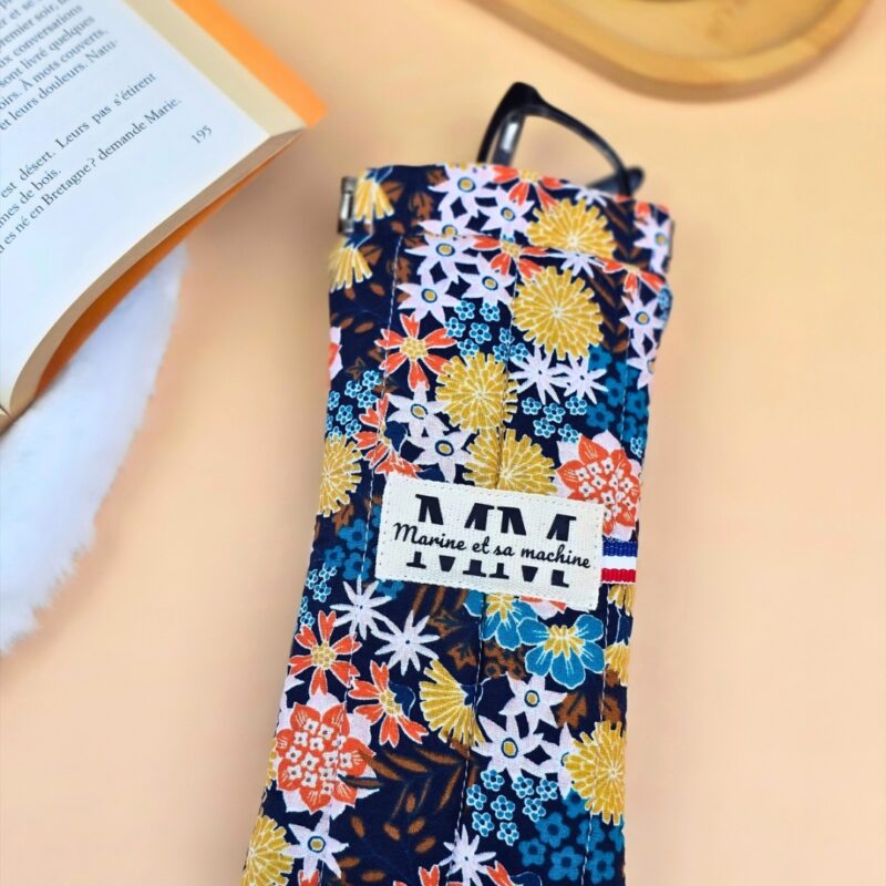 Etui pour lunettes Akemi Marine