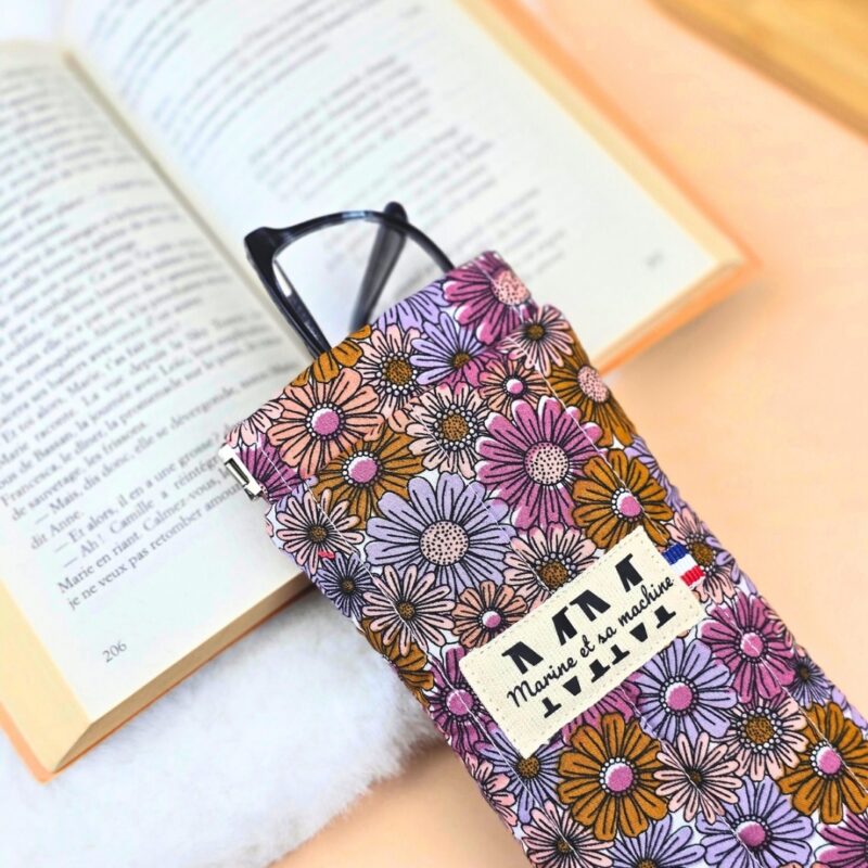 Etui pour lunettes Augustine Lilas