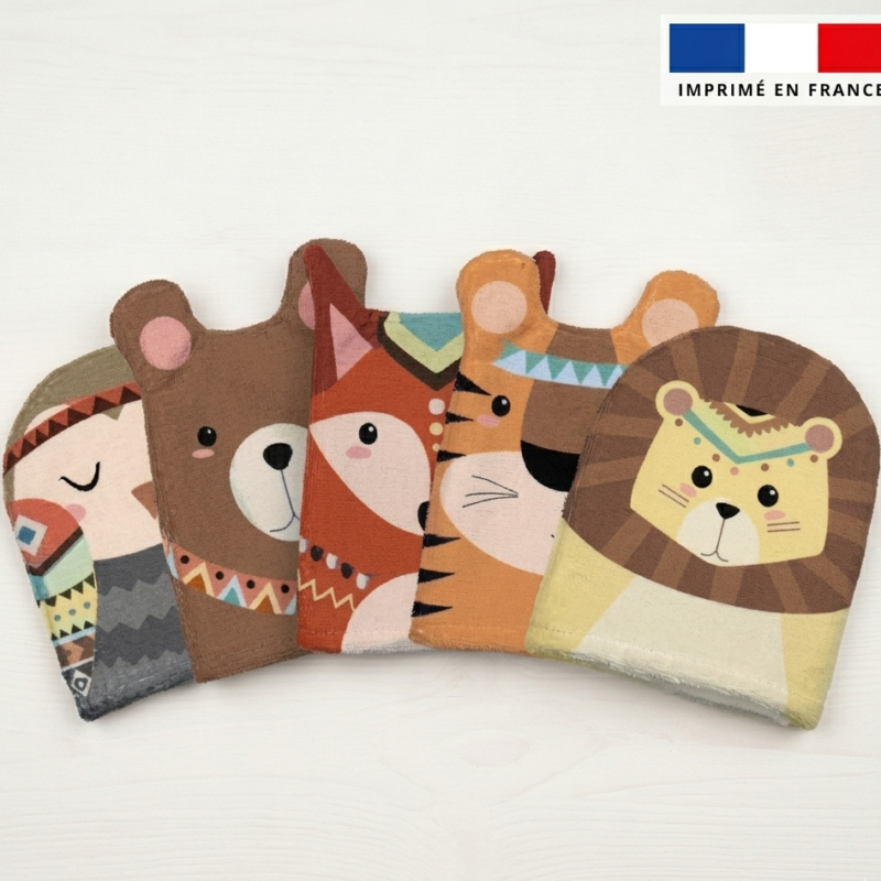 Gant de toilette bebe