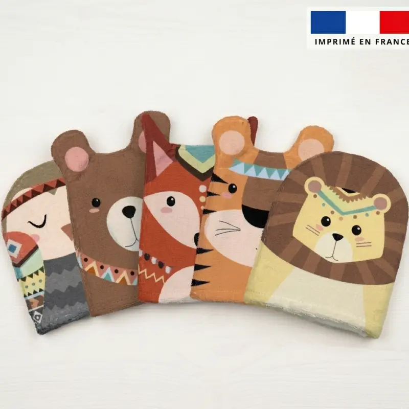 Gant de toilette bebe