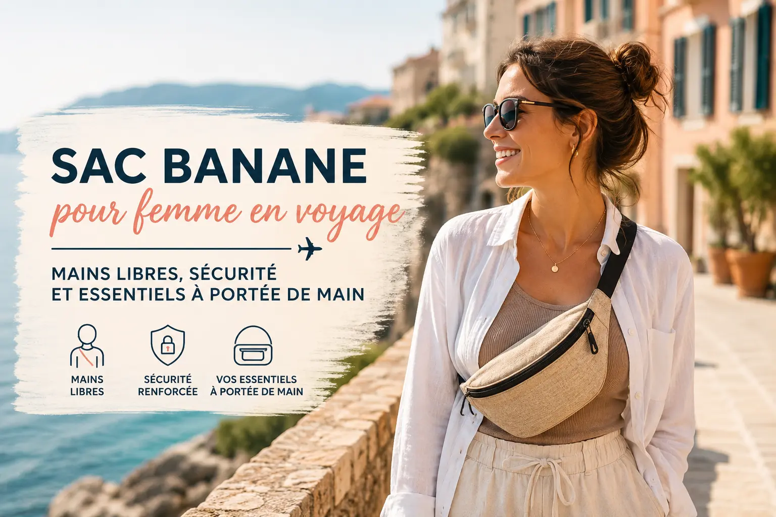sac-banane-femme-voyage-mains-libres Sac banane pour femme en voyage