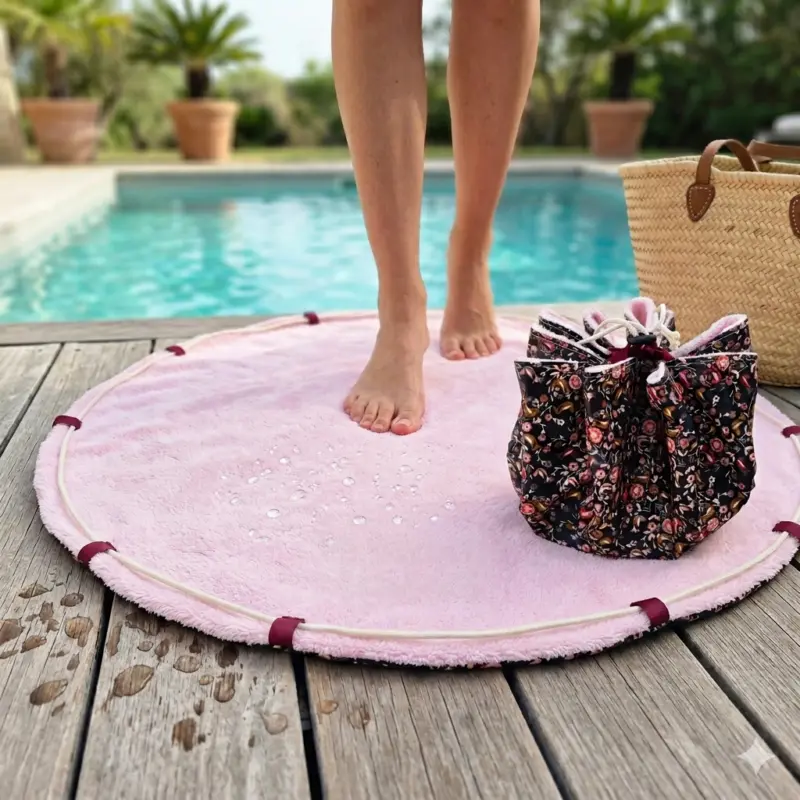 Tapis de piscine pied au sec - présentation