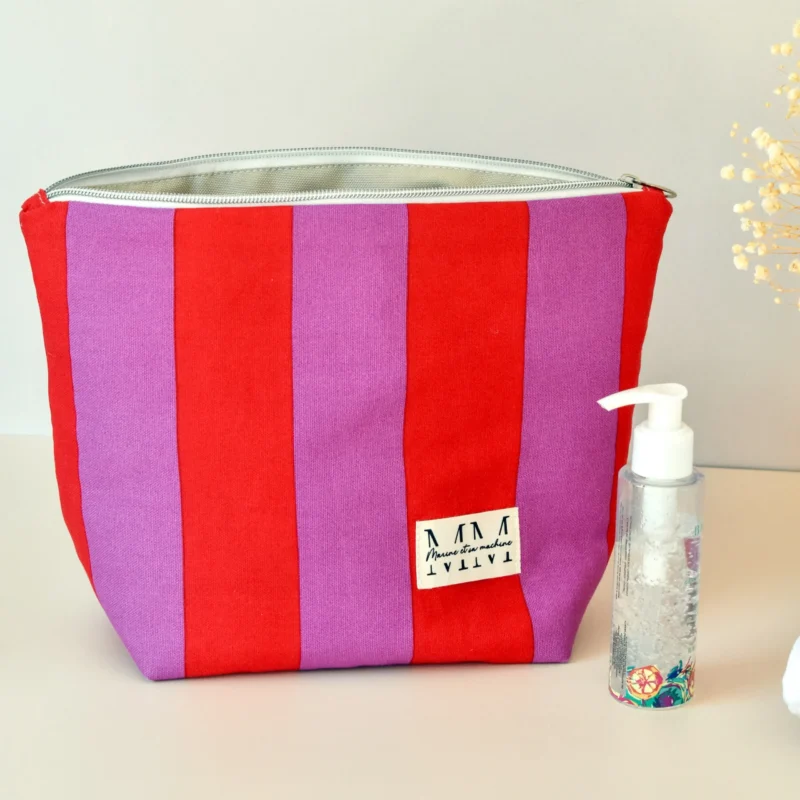 Trousse de toilette femme grand format