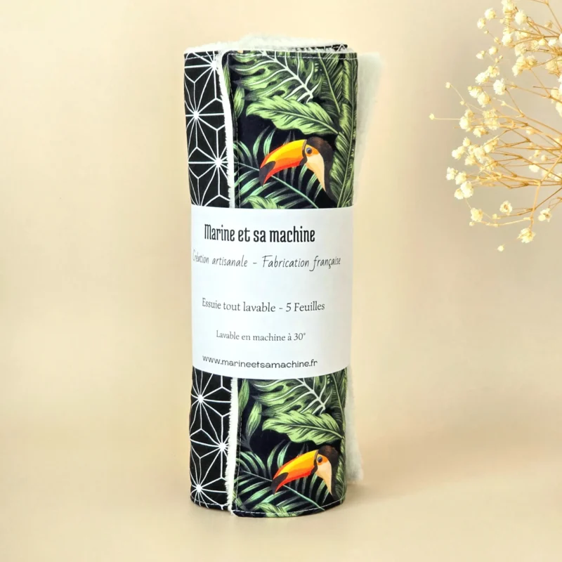 Essuie tout tissu lavable