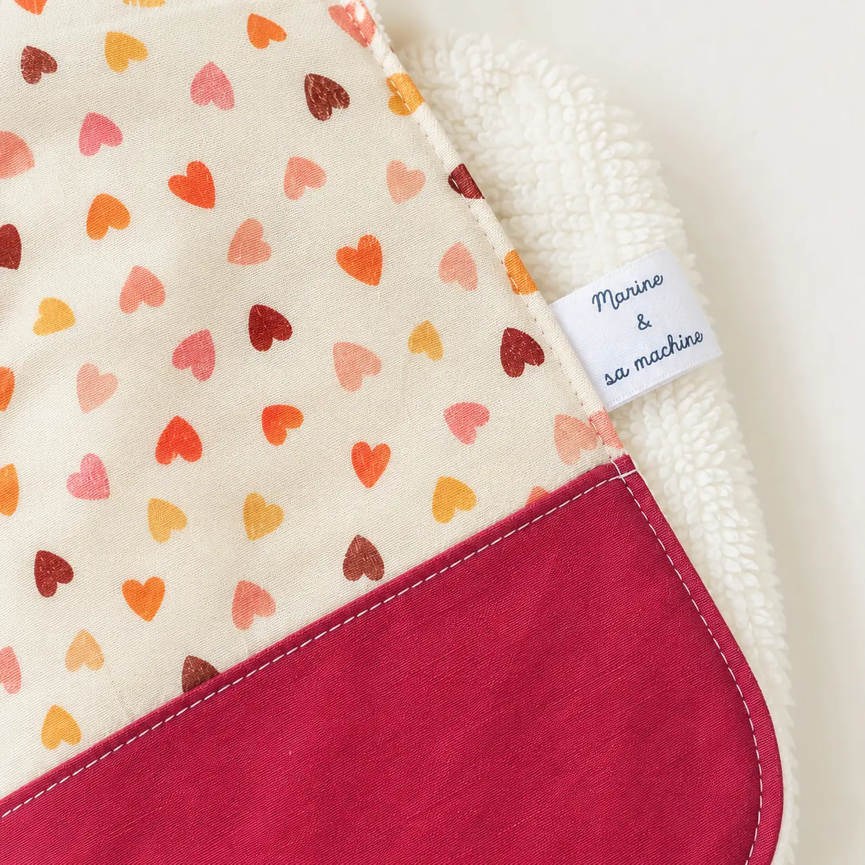 Serviette de table avec elastique details