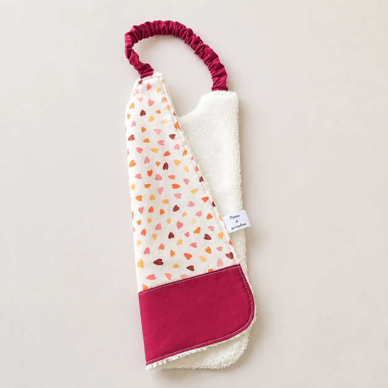 Serviette de table avec elastique face