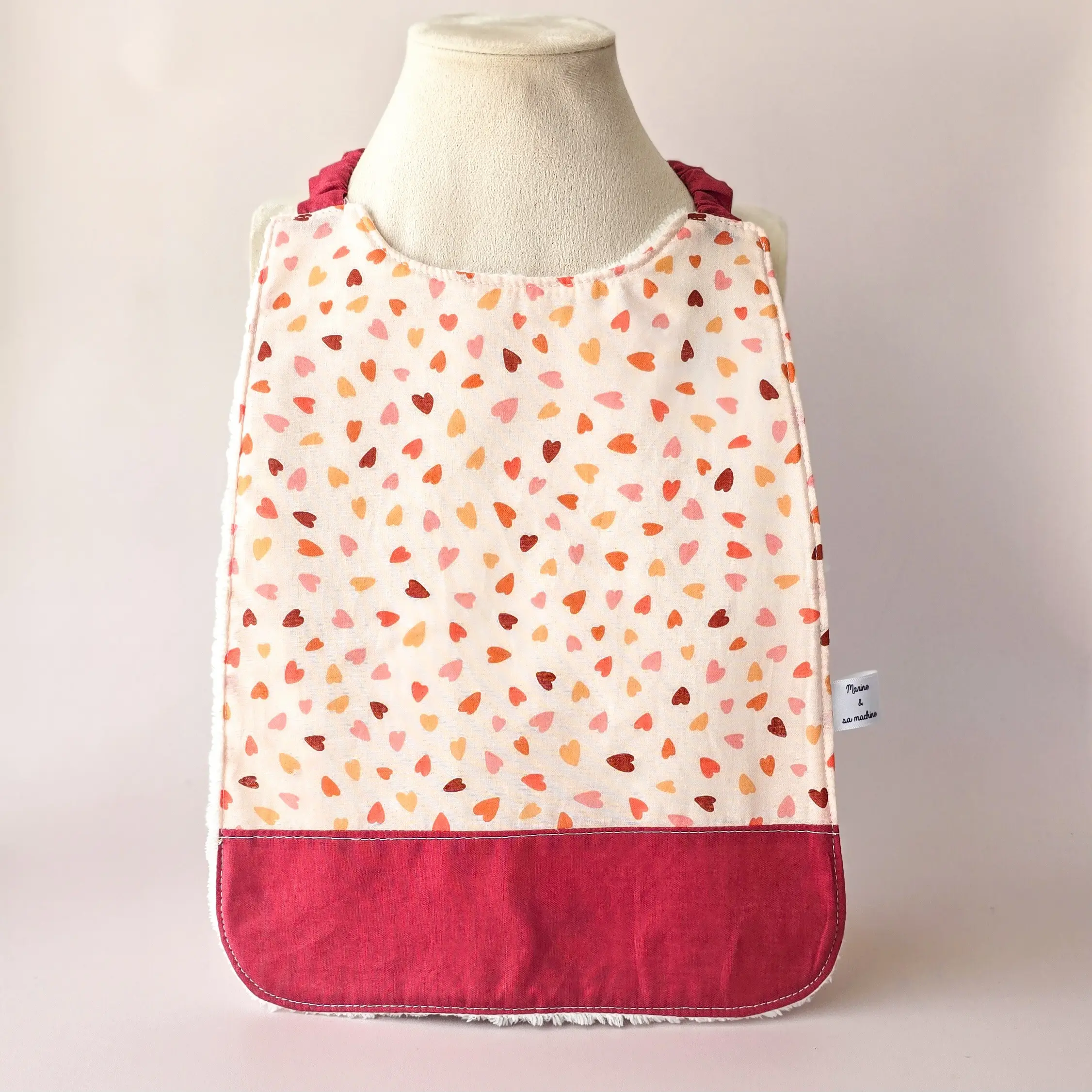 Serviette de table avec elastique - Serviette de cantine