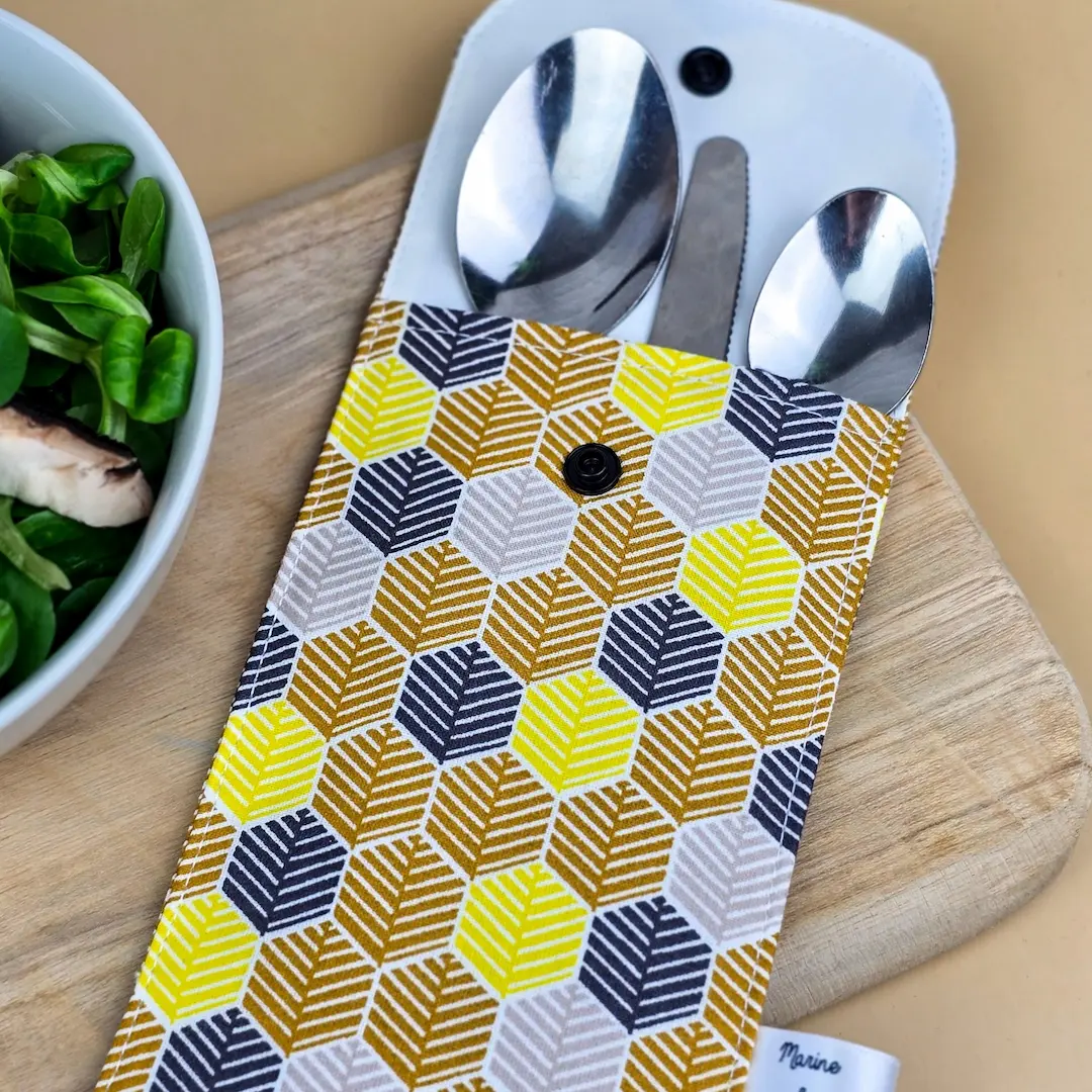 Etui a couvert floki jaune