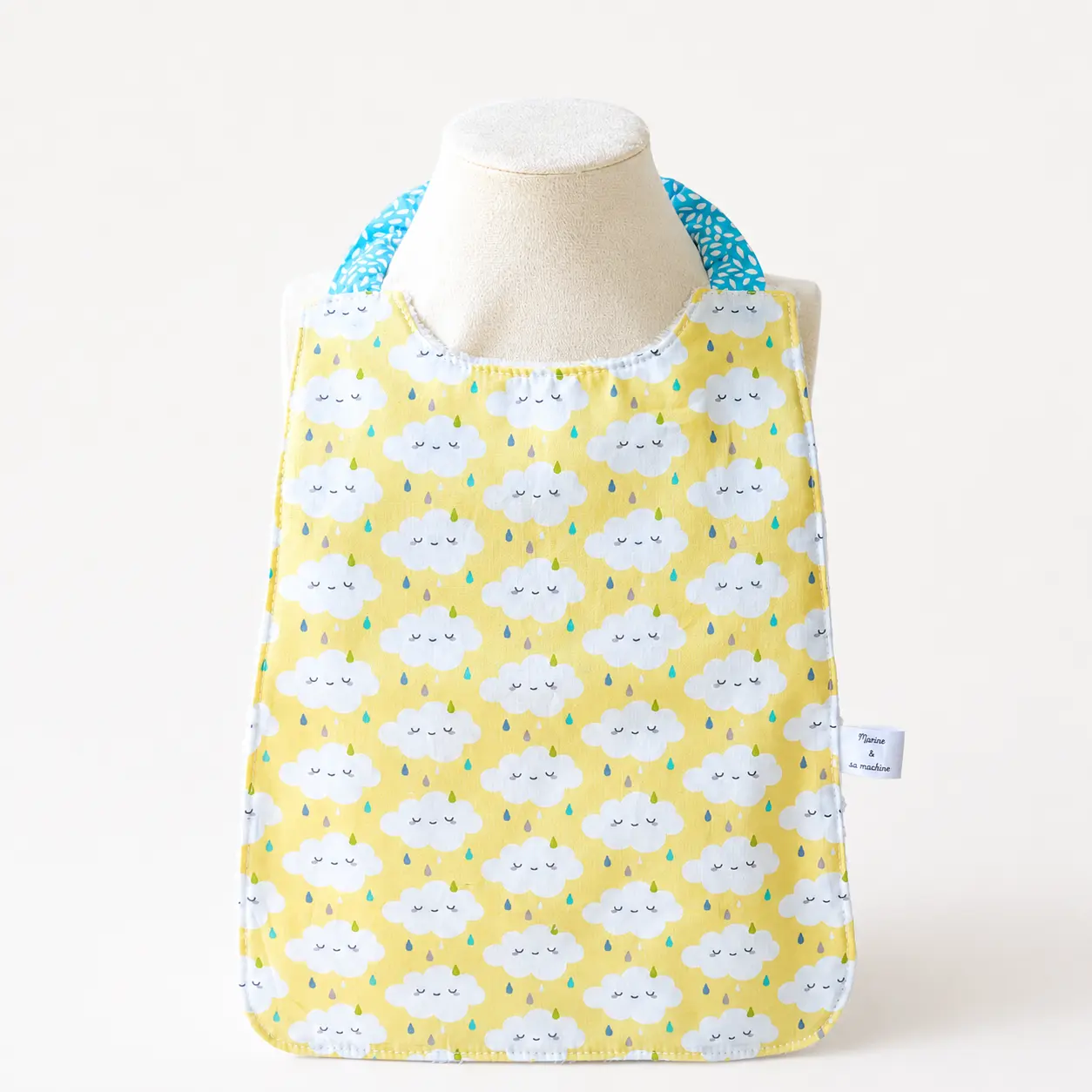 Serviette élastique maternelle nuage