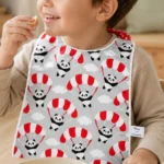 Serviette élastique maternelle panda