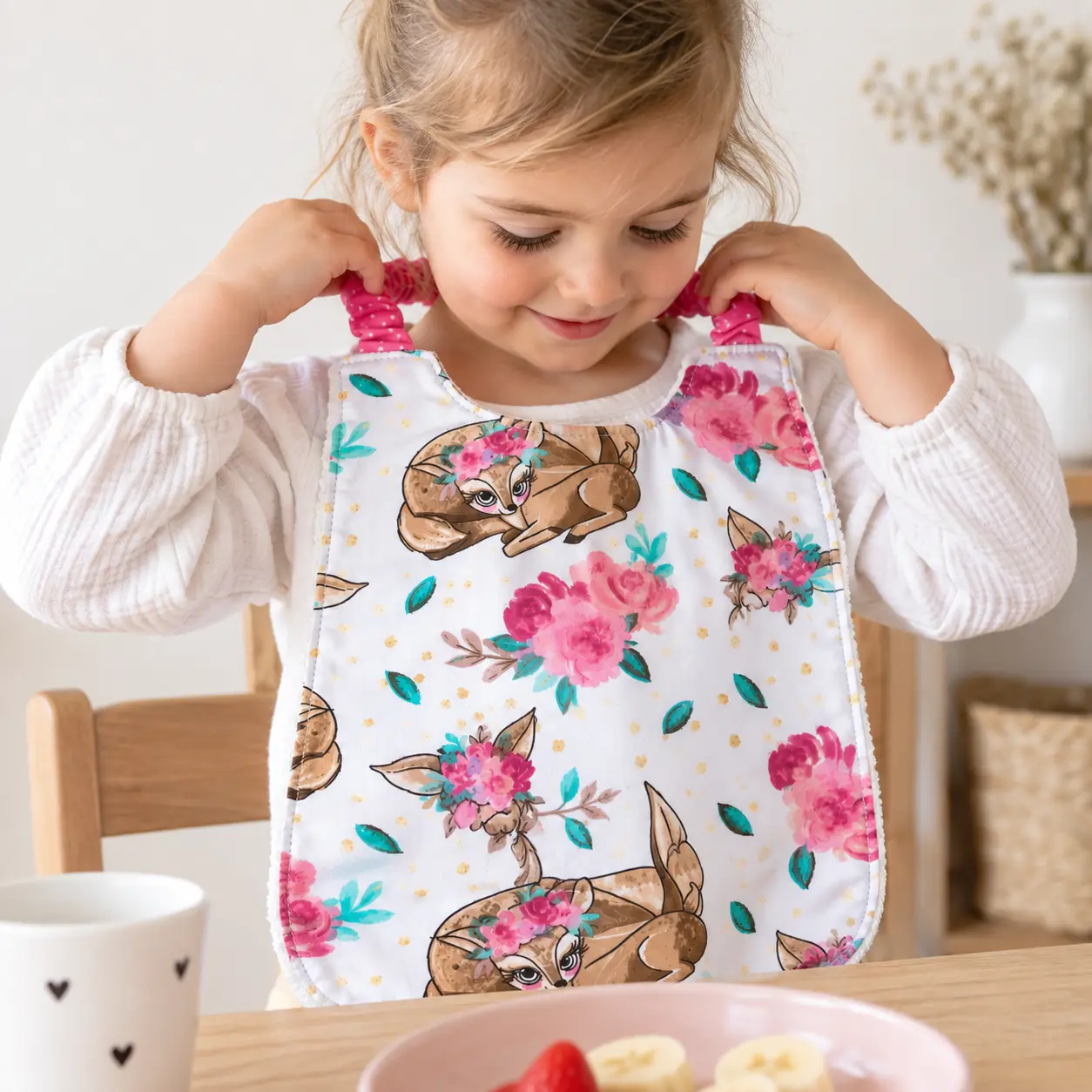 Serviette elastique maternelle fille – Image 6