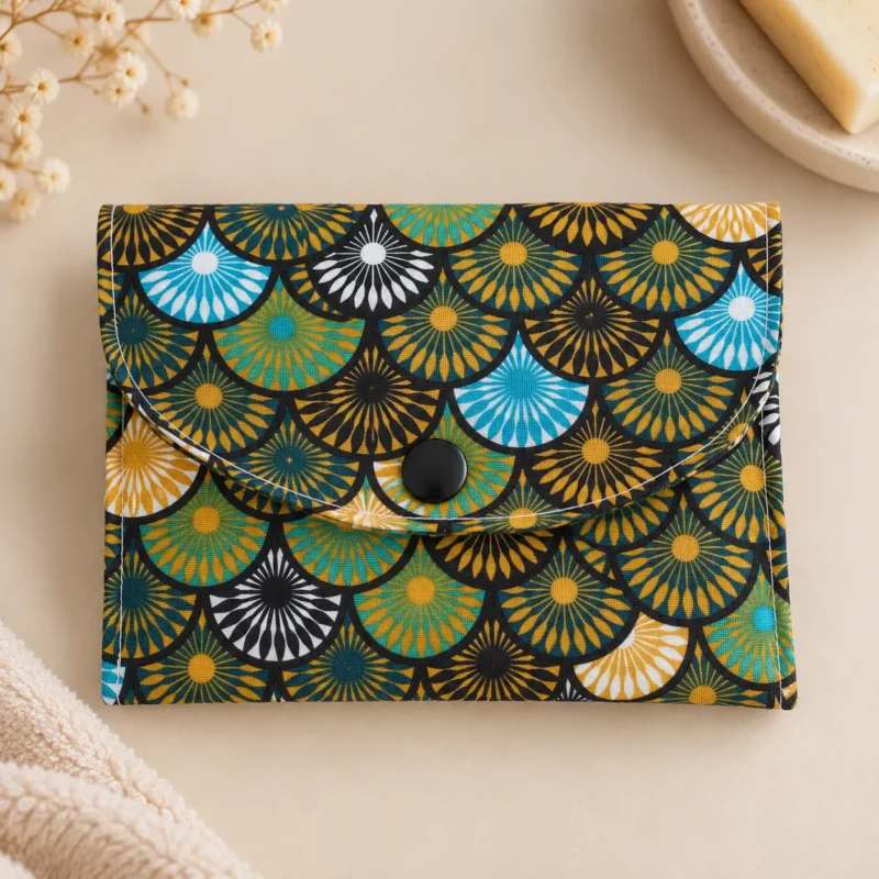 Pochette à savon solide voyage fermée