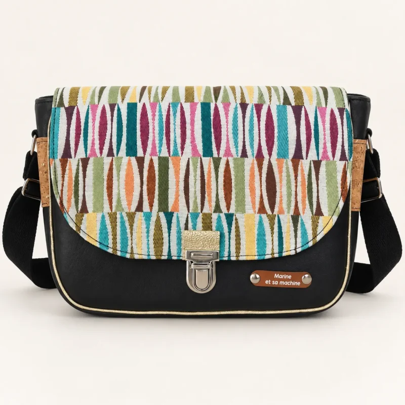 Sac à main bandoulière Arlequin